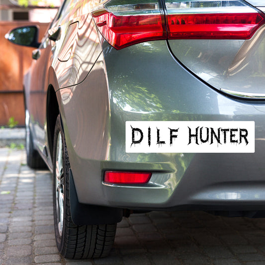 Dilf Hunter Bumper Sticker